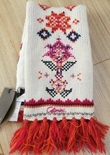 Catimini scarf cotton wool & fleece girl warm BNWT designer 2-3-4-5-6 y