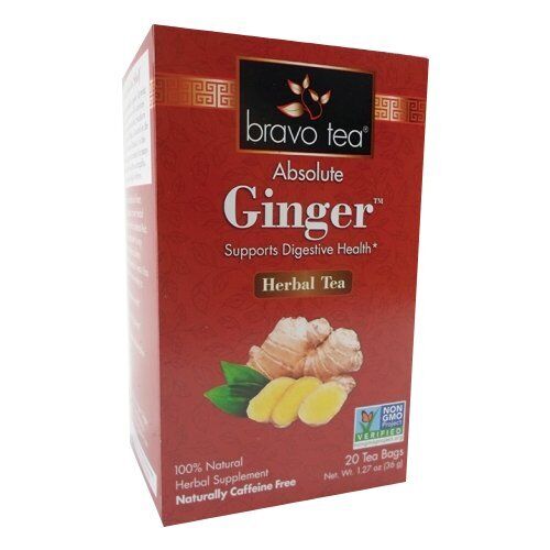 Absolute Ginger Tea 20 Bags By Bravo Tea & Herbs - 第 1/1 張圖片