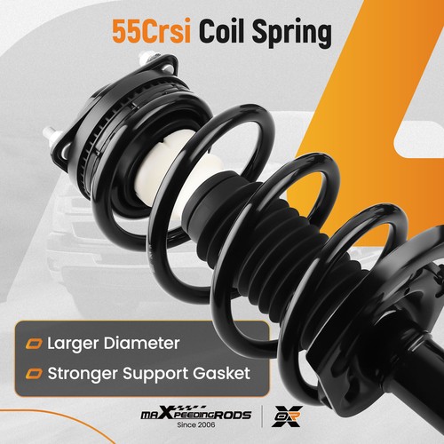 Front Struts w/ Coil Spring + Lower Control Arms For Dodge Journey 2009-2018 - Picture 9 of 12