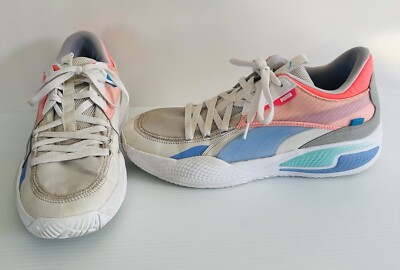Puma Court Rider Twofold Mens Basketball Shoes Size US 13 Nimbus Cloud 195658-02
