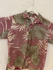 Vintage bishop St Hawaiian Shirt large Short 100 cotton w/ great quality