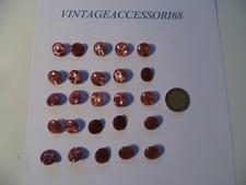 25 BOTTONI CAMICETTA ABITO AMARANTO VINO RESINA SFUMATA DIAMETRO 1,5 CM SARTORIA