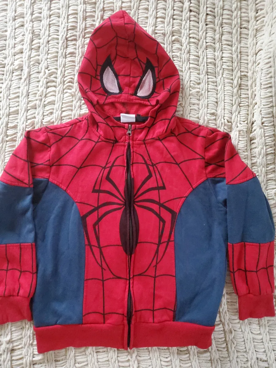 Marvel Spider-Man Kids Full Zip Hoodie size S/M