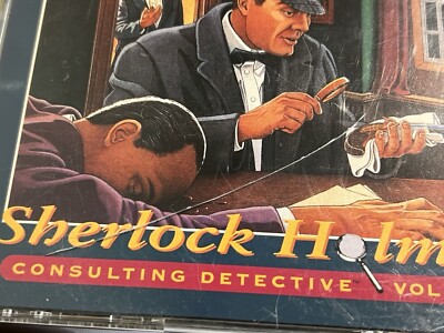 Sherlock Holmes Vol 2 Sega Mega CD ,1993 Test&WorK Box and CD