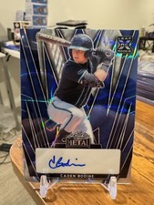 2024 Leaf Metal Baseball #/15 Caden Bodine SSP Prospect RC Auto 🔥📈