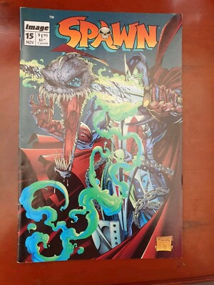 SPAWN #15. NOV 1993. BILD. MITTELALTER SPAWN! VIOLATOR! TODD MCFARLANE!