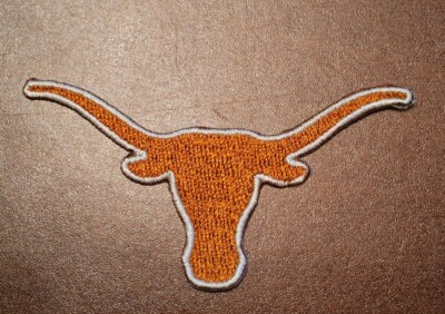 #ad #ad Texas Longhorns 3”X2” Iron On Embroidered Patch FREE Shipping $6.99