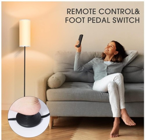 Floor Lamp for Living Room, Modern Floor Lamp with Remote Control - Picture 3 of 3
