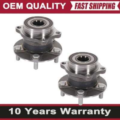 2pcs Rear Wheel Bearing Hub For 2015-2019 Subaru WRX Legacy Outback 5 Lugs