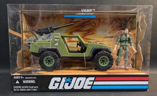 Hasbro GI Joe 25th Anniversary Vamp with Double Clutch Figure Set SEALED!
