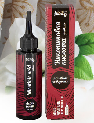 100ml Nikotinsäure Niacin Vitamin B3 Haar Serum Stärkung Glanz gegen Haarausfall