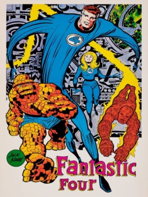 1970 Style Art - The Fantastic Four - NEW METAL SIGN: 9x12'' Ships Free