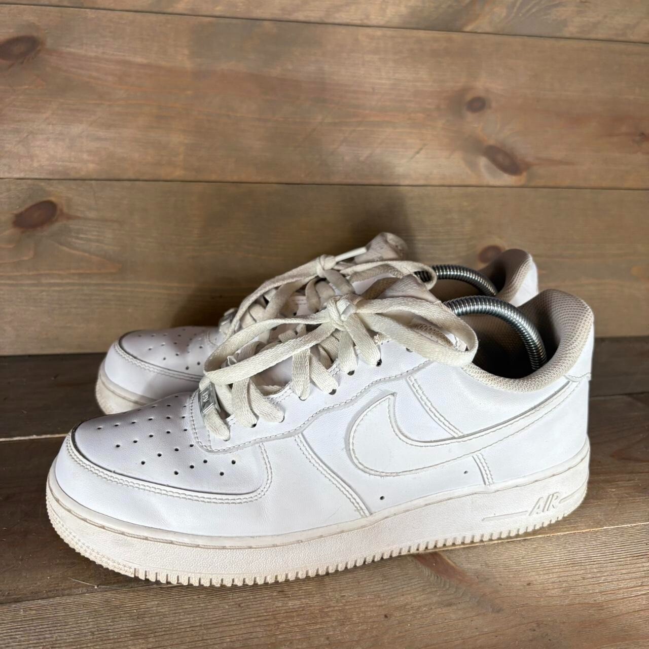 SAOLA scarpe nike air force one uomo taglia 9 5 bianche pelle sneakers basse comfort