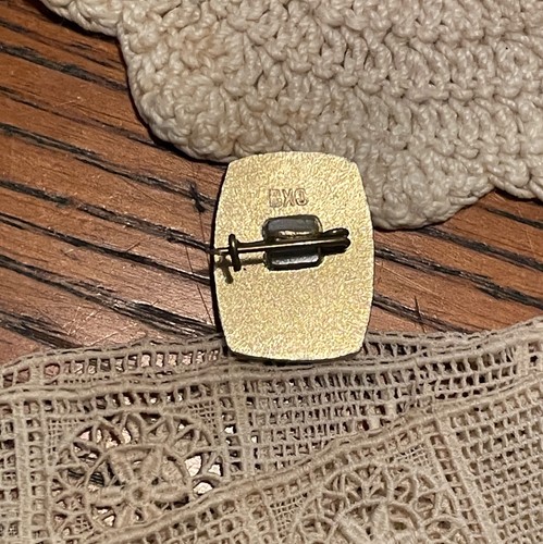 Pin medalla de metal esmaltado de metal esmaltado de oro azul blanco MARX de colección Rusia soviética - Imagen 2 de 2