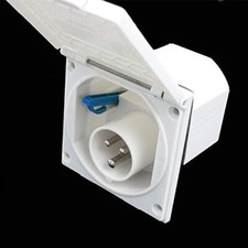 Einbaudose CEE-Einspeisestecker IP44 Wohnwagen Wohnmobil Caravan 220V - 240V