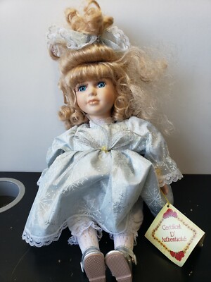 その他 Bisque doll / Collector&#39;s doll Collector's Choice Genuine Fine Bisque Porcelain 17” Doll