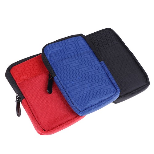 1Pc 2.5" External USB Hard Drive Disk HDD Carry Case Cover Pouch BagA^FY _aa - Afbeelding 11 van 14