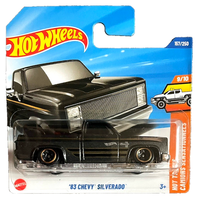 Hot Wheels '83 Chevy Silverado 9/10 2025 157/250 Modellauto Spielzeug Pickup Usa