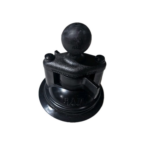 RAM Mounts RAM-B-224-1U Ball Aluminum Base Twist Lock Suction Cup Base RPR-271S