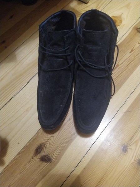 Men Fabi Boots Black Suede 45