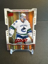 2014-15 Upper Deck MVP GOLD DIE CUT #193 Eddie Lack CANUCKS EX/NM