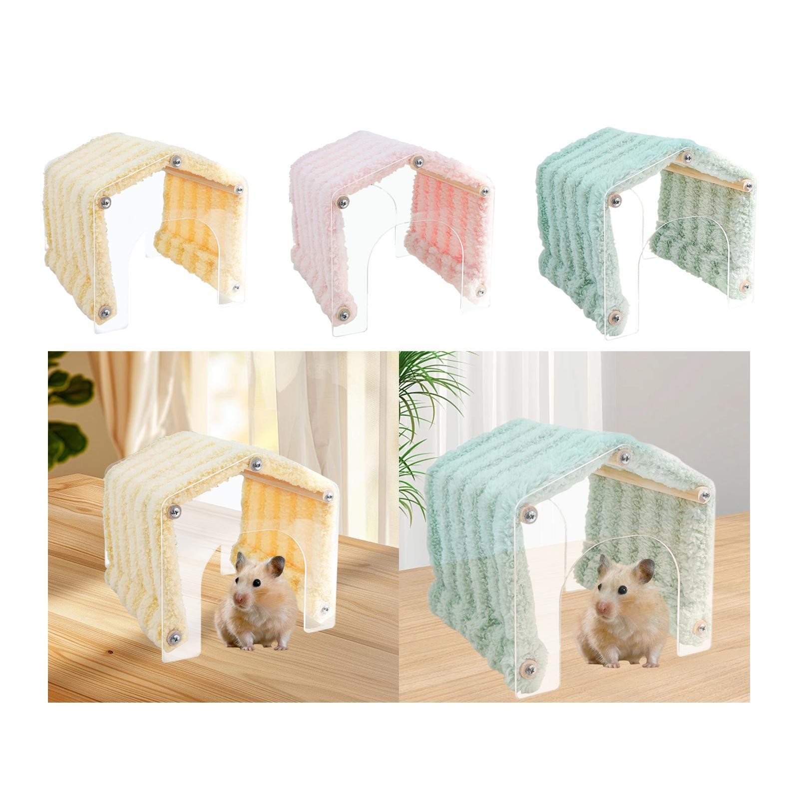 Guinea Pig Hideout Small Animal Hide Shelter Easy Access Bottomless ...