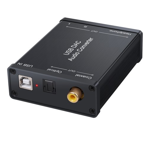 USB DAC Audio Converter USB Audio Sound Card Adapter Replacement Parts For PC - Picture 3 of 12