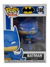 George Clooney Signed Batman Funko Pop 598 Batman & Robin Autograph Beckett COA