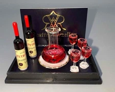 MINIATURE DOLLHOUSE 1:12 REUTTER WINE DECANTER SET - 1.757/8