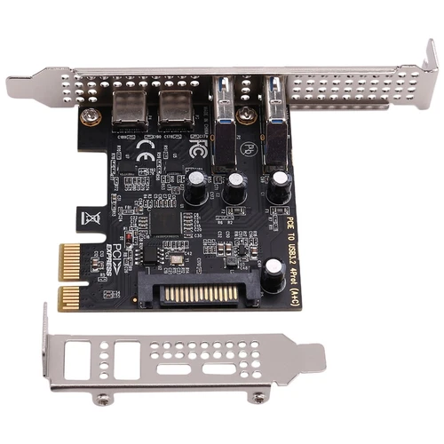 Carte D'Extension PCI 4 Ports (Type-C+A) Carte D'Extension USB 3.2 Hub Haut2818