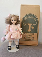 LC-2477  Robin Woods vinyl doll, made in America: "JANE" 8" tall; 1990