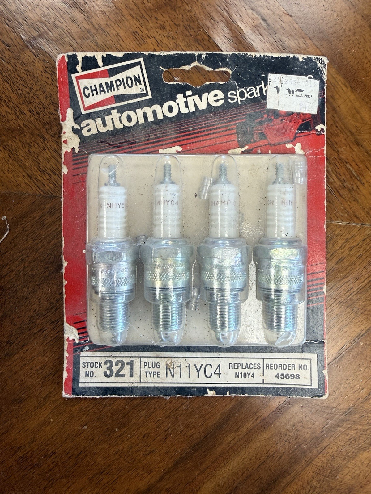 N-11YC Champion Spark Plugs 4 Pack