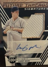 2020 Panini Elite Extra Edition - Future Threads Signatures Casey Mize Black /99