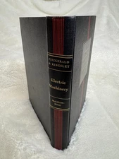 Electric Machinery Fitzgerald & Kingsley 1952 1st Edition McGraw-Hill Hardcover