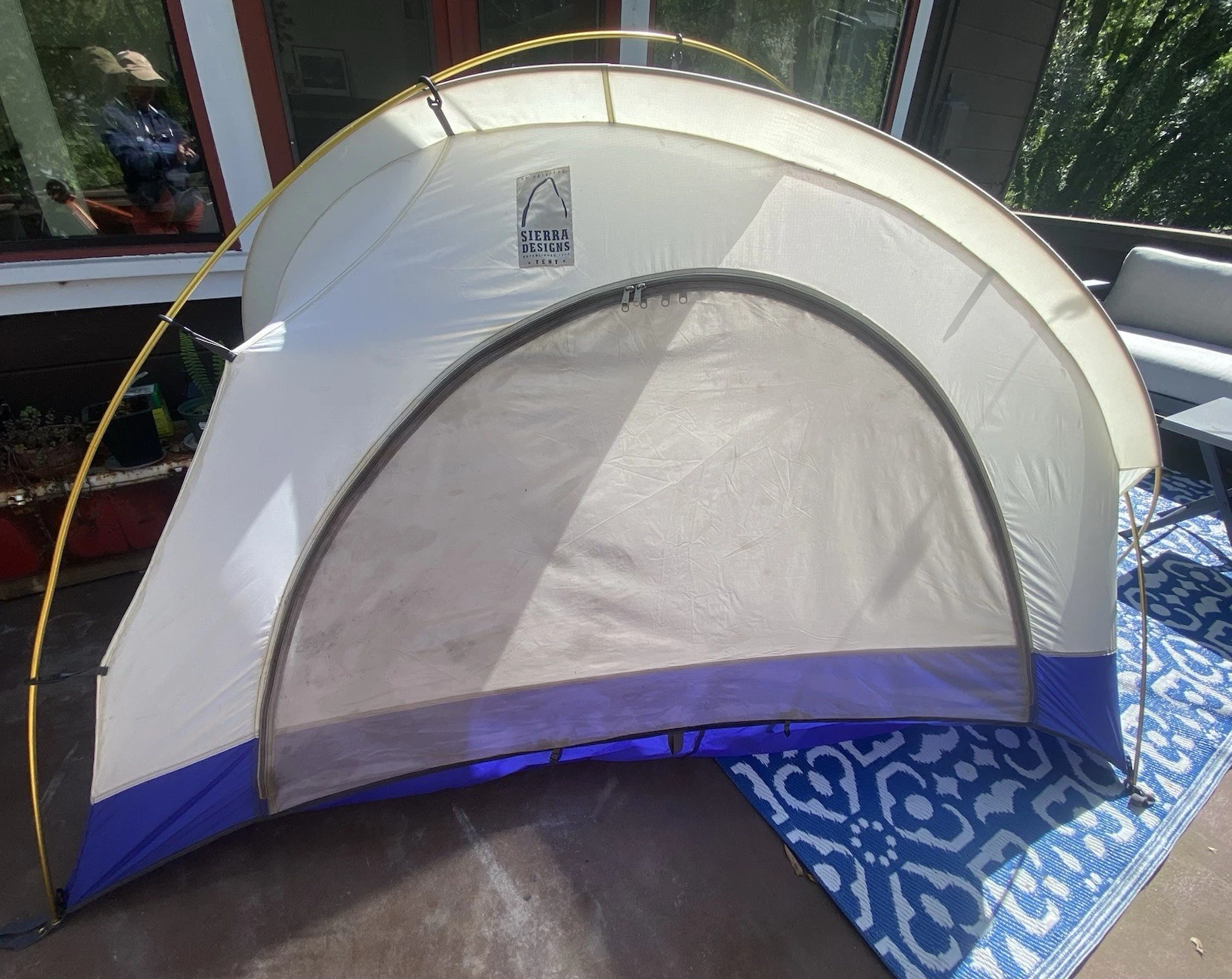 Sierra Designs Meteor Light CD 2 Person 3 Season Backpacking Camping Tent Veg