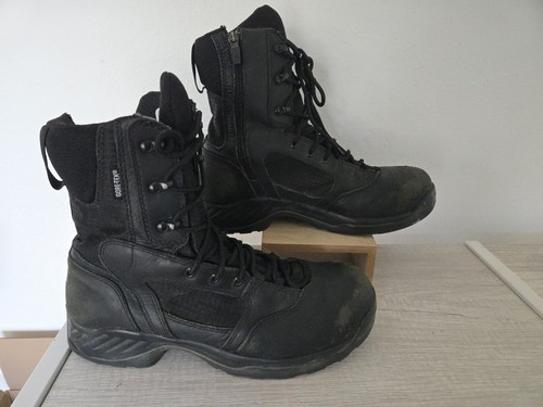 Bottes Tactiques Danner Kinetic 6 GTX GoreTex Cuir Noir Femme 9.5 / Homme 7.5