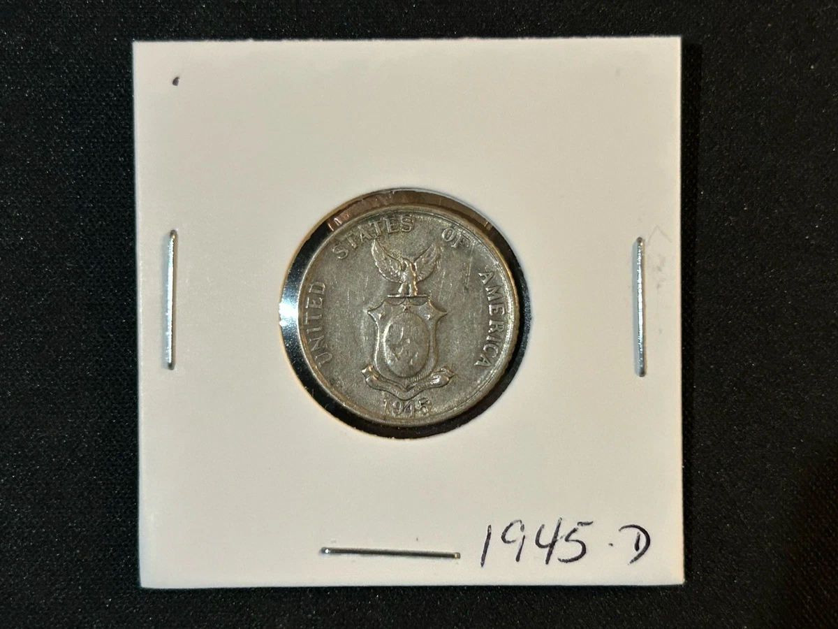 Circulated 1945 Year U.S. Philippine Coins (1898-1946) for sale | eBay