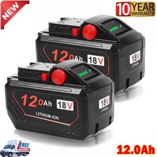 2PACK 12.0Ah For Milwaukee 48-11-1812 For M18 18V Extended Capacity Battery New