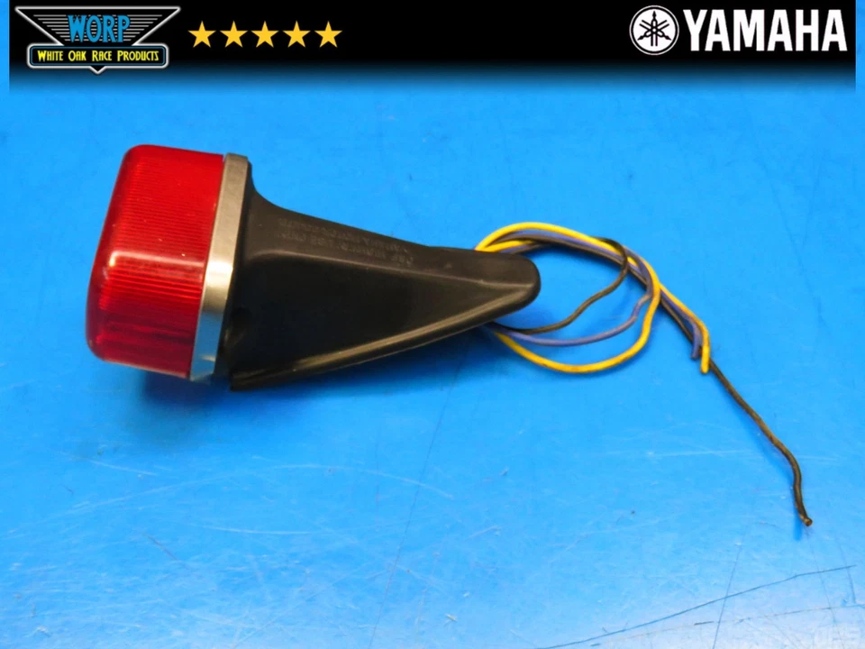 1974 YAMAHA TY250 TRIAL 250 BRAKE TAIL LIGHT LAMP + MOUNT ~ GENUINE OEM - Image 2 of 4