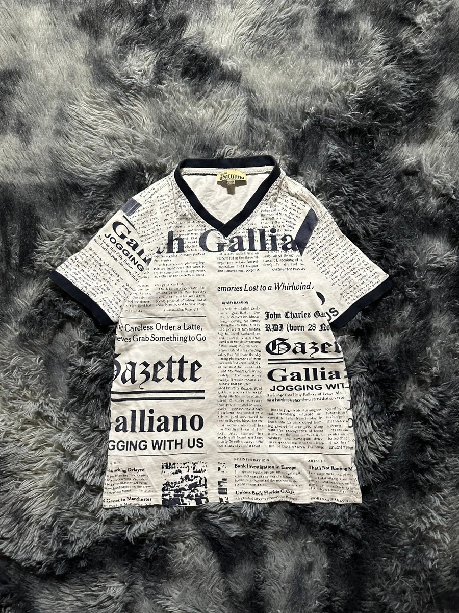 John Galliano Short Sleeve T-Shirts for Men for sale | eBay