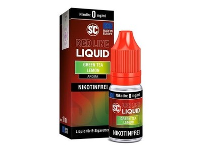 SC - Red Line Nikotin - Green Tea Lemon - Liquid (10er Packung)