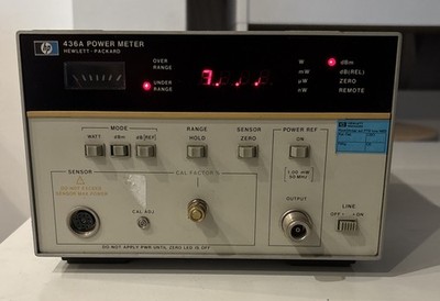 Hewlett-Packard HP 436A Power Meter, RF Microwave Leistungsmessgerät