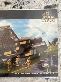 Lego 7184 Star Wars Trade Federation MTT Episode I Instruction Manual Only 