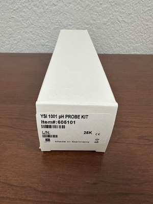YSI 1001 pH Sensor Probe Kit PN: 605101