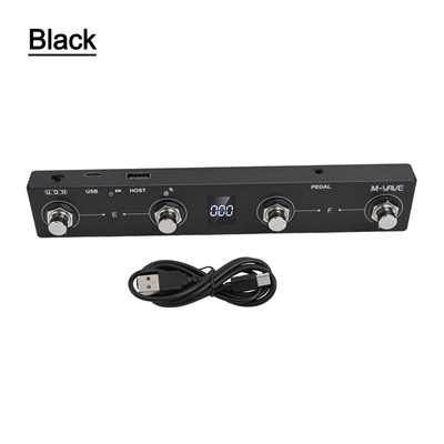 Pédale Rechargeable Sans Fil Pour M-VAVE Chocolate Plus - 4 Boutons