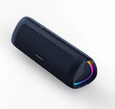 be tunes Bluetooth Lautsprecher – Kleine Musikbox mit LED-Licht – 24 Std Akku