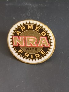 NRA Armed Pride Lapel Pin