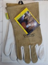 Weldas 10-1011XL Soft Touch Mig/Tig Welding Gloves Goatskin Cowhide-Back. XLarge