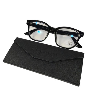 Privé Revaux The Prodigy Black Blue Light Glasses 52-18-148 with Case