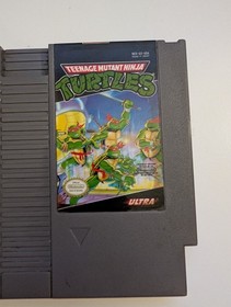 Teenage Mutant Ninja Turtles Nintendo ( NES ) Game Working Condition